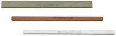 Made in USA - 150 Grit Aluminum Oxide Rectangular Polishing Stone - Very Fine Grade, 1/2" Wide x 6" Long x 1/4" Thick - Eagle Tool & Supply