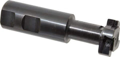 Cutting Tool Technologies - 1-1/4" Cutting Diam x 31/64" Cutting Width, 4 Cutter Inserts, 1" Shank Diam, Indexable T-Slot Cutter - Insert Style 1312-030, 2 Flutes - Eagle Tool & Supply
