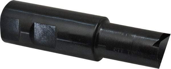 Cutting Tool Technologies - 1-15/32" Cutting Diam x 5/8" Cutting Width, 4 Cutter Inserts, 1" Shank Diam, Indexable T-Slot Cutter - Insert Style 1500-030, 2 Flutes - Eagle Tool & Supply