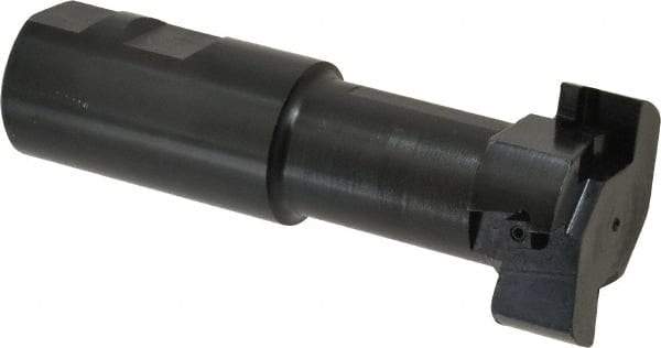 Cutting Tool Technologies - 1-27/32" Cutting Diam x 53/64" Cutting Width, 4 Cutter Inserts, 1-1/4" Shank Diam, Indexable T-Slot Cutter - Insert Style 1500-030, 2 Flutes - Eagle Tool & Supply