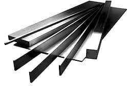 Value Collection - 1/4 Inch Thick x 3 Inch Wide, D-2 Air Hardening, Decarb Free Tool Steel Flat - Cut to Length - Eagle Tool & Supply