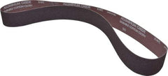 Norton - 2" Wide x 48" OAL, 50 Grit, Aluminum Oxide Abrasive Belt - Aluminum Oxide, Coarse, Coated, X Weighted Cloth Backing, Series R228 - Eagle Tool & Supply