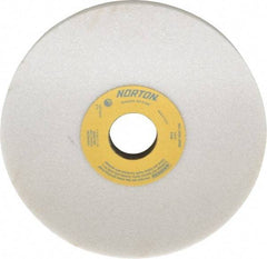 Norton - 7" Diam x 1-1/4" Hole x 3/4" Thick, I Hardness, 46 Grit Surface Grinding Wheel - Aluminum Oxide, Type 5, Coarse Grade, 3,600 Max RPM, Vitrified Bond, One-Side Recess - Eagle Tool & Supply