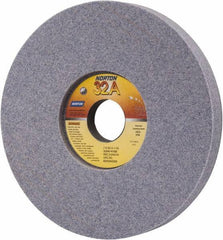 Norton - 7" Diam x 1-1/4" Hole x 3/4" Thick, K Hardness, 60 Grit Surface Grinding Wheel - Aluminum Oxide, Type 5, Medium Grade, 3,600 Max RPM, Vitrified Bond, One-Side Recess - Eagle Tool & Supply