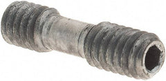 Cutting Tool Technologies - Hex Socket Differential Screw for Indexable T-Slot Milling Cutters - #8-32 Thread, For Use with Wedges - Eagle Tool & Supply