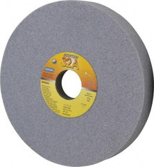 Norton - 7" Diam x 1-1/4" Hole x 1" Thick, I Hardness, 60 Grit Surface Grinding Wheel - Aluminum Oxide, Type 5, Medium Grade, 3,600 Max RPM, Vitrified Bond, One-Side Recess - Eagle Tool & Supply