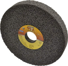 Norton - 7" Diam x 1-1/4" Hole x 1" Thick, G Hardness, 46 Grit Surface Grinding Wheel - Aluminum Oxide, Type 5, Coarse Grade, 3,600 Max RPM, Vitrified Bond, One-Side Recess - Eagle Tool & Supply