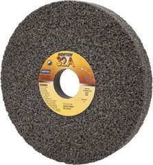 Norton - 7" Diam x 1-1/4" Hole x 1" Thick, G Hardness, 46 Grit Surface Grinding Wheel - Aluminum Oxide, Type 5, Coarse Grade, 3,600 Max RPM, Vitrified Bond, One-Side Recess - Eagle Tool & Supply