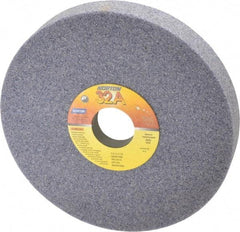 Norton - 7" Diam x 1-1/4" Hole x 1" Thick, I Hardness, 46 Grit Surface Grinding Wheel - Aluminum Oxide, Type 5, Coarse Grade, 3,600 Max RPM, Vitrified Bond, One-Side Recess - Eagle Tool & Supply