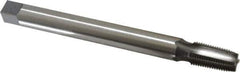 Reiff & Nestor - 1/4-18 NPT, 4 Flute, Bright Finish, High Speed Steel, Extension Pipe Tap - 6" OAL, 9/16" Shank Diam, 0.421" Square Size, 7/16" Square Length, Series 126G - Eagle Tool & Supply