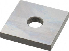 Mitutoyo - 0.141" Square Steel Gage Block - Accuracy Grade 0, Includes Certificate of Inspection - Eagle Tool & Supply