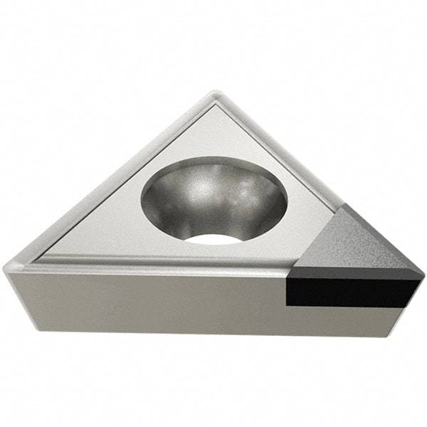 Iscar - TPGX731 Grade IB50 CBN Turning Insert - 60° Triangle, 7/32" Inscr Circle, 3/32" Thick, 1/64" Corner Radius - Eagle Tool & Supply