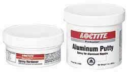 Loctite - 1 Lb Kit Gray Epoxy Resin Putty - -20 to 203°F Operating Temp, 6 hr Full Cure Time, Series 135 - Eagle Tool & Supply