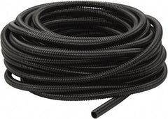 Hubbell Wiring Device-Kellems - 1/2" Trade Size, 100' Long, Flexible Liquidtight Conduit - PVC, 16.1mm ID, Black - Eagle Tool & Supply