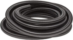 Hubbell Wiring Device-Kellems - 1-1/2" Trade Size, 50' Long, Flexible Liquidtight Conduit - PVC, 40.3mm ID, Black - Eagle Tool & Supply