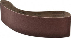 Tru-Maxx - 4" Wide x 36" OAL, 50 Grit, Aluminum Oxide Abrasive Belt - Aluminum Oxide, Coarse, Coated - Eagle Tool & Supply