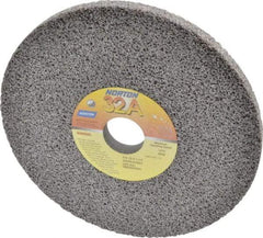Norton - 8" Diam x 1-1/4" Hole x 1/2" Thick, H Hardness, 46 Grit Surface Grinding Wheel - Aluminum Oxide, Type 1, Coarse Grade, 3,600 Max RPM, Vitrified Bond, No Recess - Eagle Tool & Supply