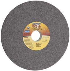 Norton - 8" Diam x 1-1/4" Hole x 3/4" Thick, H Hardness, 46 Grit Surface Grinding Wheel - Aluminum Oxide, Type 1, Coarse Grade, 3,105 Max RPM, Vitrified Bond, No Recess - Eagle Tool & Supply