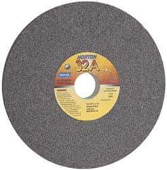 Norton - 8" Diam x 1-1/4" Hole x 3/4" Thick, H Hardness, 46 Grit Surface Grinding Wheel - Aluminum Oxide, Type 1, Coarse Grade, 3,105 Max RPM, Vitrified Bond, No Recess - Eagle Tool & Supply