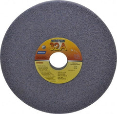 Norton - 8" Diam x 1-1/4" Hole x 1" Thick, I Hardness, 46 Grit Surface Grinding Wheel - Aluminum Oxide, Type 5, Coarse Grade, 3,105 Max RPM, Vitrified Bond, One-Side Recess - Eagle Tool & Supply