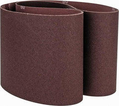 Norton - 6" Wide x 48" OAL, 80 Grit, Aluminum Oxide Abrasive Belt - Aluminum Oxide, Medium, Coated, X Weighted Cloth Backing, Series R228 - Eagle Tool & Supply