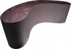 Norton - 6" Wide x 48" OAL, 150 Grit, Aluminum Oxide Abrasive Belt - Aluminum Oxide, Very Fine, Coated, X Weighted Cloth Backing, Series R228 - Eagle Tool & Supply