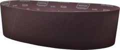 Norton - 6" Wide x 48" OAL, 180 Grit, Aluminum Oxide Abrasive Belt - Aluminum Oxide, Very Fine, Coated, X Weighted Cloth Backing, Series R228 - Eagle Tool & Supply