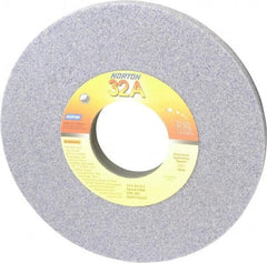 Norton - 10" Diam x 3" Hole x 3/4" Thick, I Hardness, 46 Grit Surface Grinding Wheel - Aluminum Oxide, Type 1, Coarse Grade, 2,485 Max RPM, Vitrified Bond, No Recess - Eagle Tool & Supply