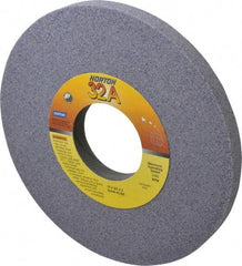 Norton - 10" Diam x 3" Hole x 3/4" Thick, K Hardness, 46 Grit Surface Grinding Wheel - Aluminum Oxide, Type 1, Coarse Grade, 2,485 Max RPM, Vitrified Bond, No Recess - Eagle Tool & Supply