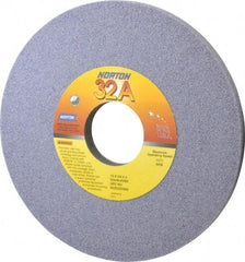 Norton - 12" Diam x 3" Hole x 3/4" Thick, H Hardness, 46 Grit Surface Grinding Wheel - Aluminum Oxide, Type 1, Coarse Grade, 2,070 Max RPM, Vitrified Bond, No Recess - Eagle Tool & Supply