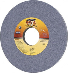 Norton - 12" Diam x 3" Hole x 3/4" Thick, I Hardness, 60 Grit Surface Grinding Wheel - Aluminum Oxide, Type 1, Medium Grade, 2,070 Max RPM, Vitrified Bond, No Recess - Eagle Tool & Supply