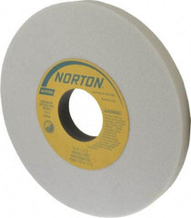 Norton - 12" Diam x 3" Hole x 1" Thick, I Hardness, 46 Grit Surface Grinding Wheel - Aluminum Oxide, Type 1, Coarse Grade, 2,070 Max RPM, Vitrified Bond, No Recess - Eagle Tool & Supply