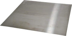 Value Collection - 0.06 Inch Thick x 12 Inch Wide x 12 Inch Long, 304 Stainless Steel Sheet - Intermediate Polished Finish, #4 - Eagle Tool & Supply