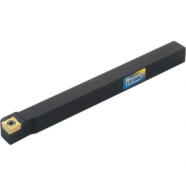 Iscar - SCLC, Left Hand Cut, 3/8" Shank Height x 3/8" Shank Width, Neutral Rake Indexable Turning Toolholder - 2-1/2" OAL, CC.T 2 Insert Compatibility, Series Isoturn - Eagle Tool & Supply