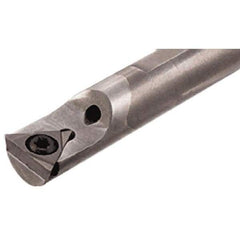 Iscar - 10.9mm Min Bore Diam, 125mm OAL, 10mm Shank Diam, A-STFP-X Indexable Boring Bar - TPGX 0902.. Insert - Eagle Tool & Supply