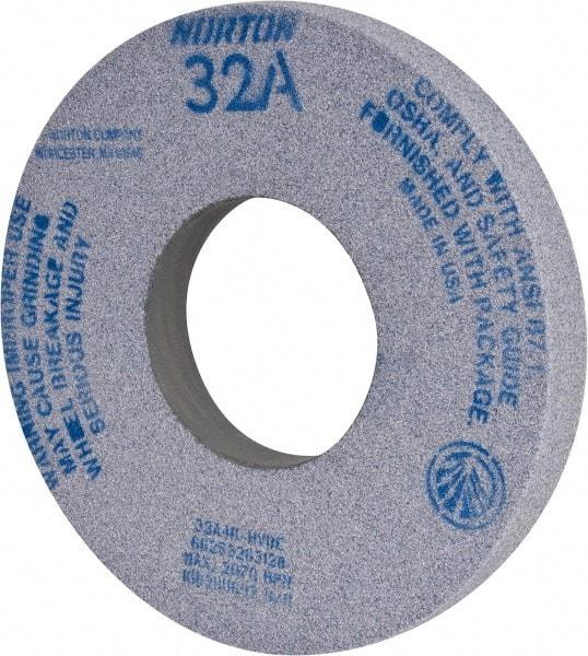 Norton - 12" Diam x 5" Hole x 1-1/2" Thick, H Hardness, 46 Grit Surface Grinding Wheel - Aluminum Oxide, Type 1, Coarse Grade, 2,070 Max RPM, Vitrified Bond, No Recess - Eagle Tool & Supply