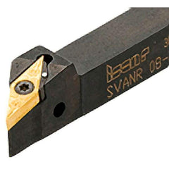 Iscar - SVAN, Right Hand Cut, 5/8" Shank Height x 5/8" Shank Width, Negative Rake Indexable Turning Toolholder - 4" OAL, VN..2.5-.. Insert Compatibility, Series Isoturn - Eagle Tool & Supply