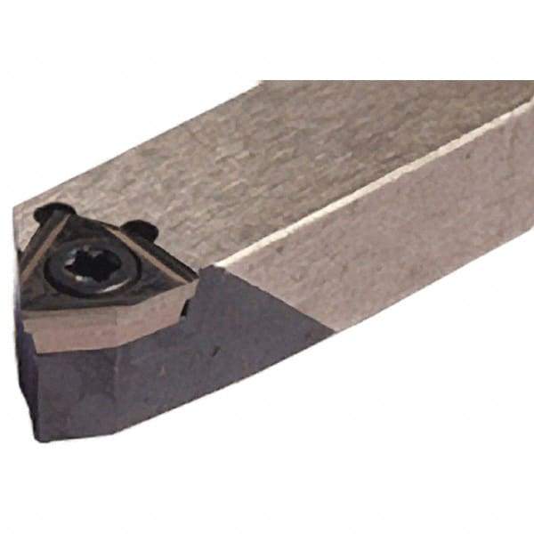 Iscar - SWEP, Right Hand Cut, 60° Lead Angle, 12mm Shank Height x 12mm Shank Width, Positive Rake Indexable Turning Toolholder - 150mm OAL, WPE..0503.. Insert Compatibility, Series Isoturn - Eagle Tool & Supply