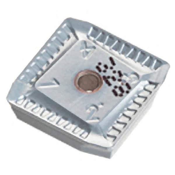Iscar - SPKR42 76 Grade IC950 Carbide Milling Insert - TiAlN Finish, 0.1252" Thick, 1/2" Inscribed Circle - Eagle Tool & Supply