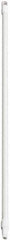 Remco - 53 x 1" Fiberglass Squeegee Handle - European Threaded Connection, White - Eagle Tool & Supply