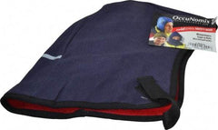 OccuNomix - Universal Size, Blue, Underneath Hard Hat Winter Liner - Long Neck Length, 2 Layer - Eagle Tool & Supply
