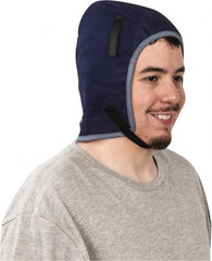 OccuNomix - Universal Size, Navy Blue, Underneath Hard Hat Winter Liner - Eagle Tool & Supply