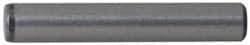 Made in USA - 3/8" Diam x 2-1/4" Pin Length 416 Stainless Steel Precision Dowel Pin - Passivated Finish, C 36-42 Hardness, 2 Beveled End - Eagle Tool & Supply