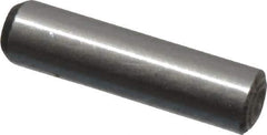 Value Collection - 1/16" Diam x 1/4" Pin Length Grade 8 Alloy Steel Standard Dowel Pin - C 50-58 Hardness, 800 Lb Breaking Strength, 1 Beveled & 1 Rounded End - Eagle Tool & Supply
