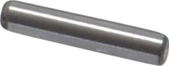 Value Collection - 1/16" Diam x 5/16" Pin Length Grade 8 Alloy Steel Standard Dowel Pin - C 50-58 Hardness, 800 Lb Breaking Strength, 1 Beveled & 1 Rounded End - Eagle Tool & Supply