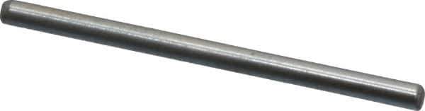 Value Collection - 1/16" Diam x 1" Pin Length Grade 8 Alloy Steel Standard Dowel Pin - C 50-58 Hardness, 800 Lb Breaking Strength, 1 Beveled & 1 Rounded End - Eagle Tool & Supply