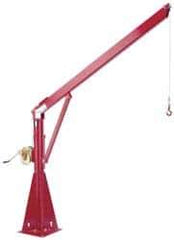 THERN - 1,500 Lbs. Limit Spur Gear Hand Winch - 112-3/4 Inch Overall Height, 32.88 Inch Base Height, Enamel Finish - Eagle Tool & Supply
