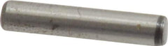 Value Collection - 3/32" Diam x 1/2" Pin Length Grade 8 Alloy Steel Standard Dowel Pin - C 50-58 Hardness, 1,800 Lb Breaking Strength, 1 Beveled & 1 Rounded End - Eagle Tool & Supply