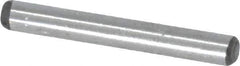 Value Collection - 3/32" Diam x 3/4" Pin Length Grade 8 Alloy Steel Standard Dowel Pin - C 50-58 Hardness, 1,800 Lb Breaking Strength, 1 Beveled & 1 Rounded End - Eagle Tool & Supply