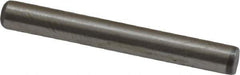 Value Collection - 1/8" Diam x 1" Pin Length Grade 8 Alloy Steel Standard Dowel Pin - C 50-58 Hardness, 3,200 Lb Breaking Strength, 1 Beveled & 1 Rounded End - Eagle Tool & Supply